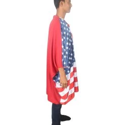 FLAGWIGS Adult Women's USA Flag Tunic Sports Costume | Patriotic Cosplay Costume 9 FLAGWIGS Adult Women's USA Flag Tunic Sports Costume | Patriotic Cosplay Costume