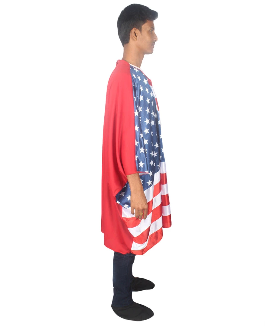 FLAGWIGS Adult Women's USA Flag Tunic Sports Costume | Patriotic Cosplay Costume 5 FLAGWIGS Adult Women's USA Flag Tunic Sports Costume | Patriotic Cosplay Costume