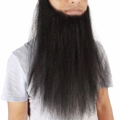 Men's Southern Long Beard Set | Synthetic Facial Hair | Multiple Color Options | HPO