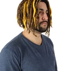 HPO Adult Men's Multiple Pump Hefner Rapper Dreadlock Wig