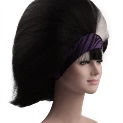 HPO Vampire Womens Wig | Jumbo Super Size Vampire Character Cosplay Halloween Wig | Premium Breathable Capless Cap Men's 14 HPO Vampire Womens Wig | Jumbo Super Size Vampire Character Cosplay Halloween Wig | Premium Breathable Capless Cap Men's