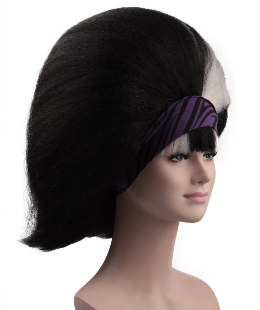 HPO Vampire Womens Wig | Jumbo Super Size Vampire Character Cosplay Halloween Wig | Premium Breathable Capless Cap Men's 6 HPO Vampire Womens Wig | Jumbo Super Size Vampire Character Cosplay Halloween Wig | Premium Breathable Capless Cap Men's