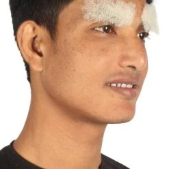 HPO Men's Fancy Style Eyebrow Set | White Cosplay Eyebrow Hair 5 HPO Men's Fancy Style Eyebrow Set | White Cosplay Eyebrow Hair