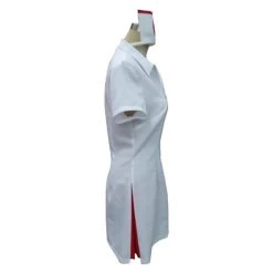 HPO Adult Women's Say Ahhh! Sexy Nurse Role Play Costume | White Cosplay Halloween Costume 8 HPO Adult Women's Say Ahhh! Sexy Nurse Role Play Costume | White Cosplay Halloween Costume