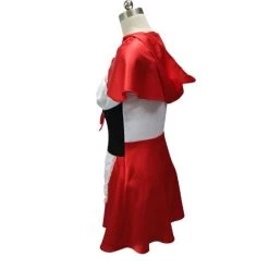 HPO Adult Women's Hot Riding Hoody Costume | Red Cosplay Costume