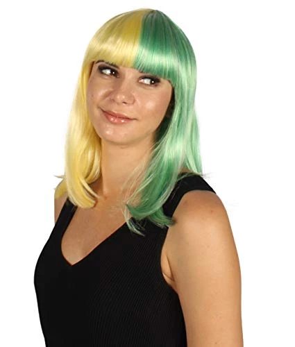 HPO Womens Two-tone Medium Bob Wig | Multiple Color Collection | Premium Breathable Capless Cap Women's Wigs 76 HPO Womens Two-tone Medium Bob Wig | Multiple Color Collection | Premium Breathable Capless Cap Women's Wigs