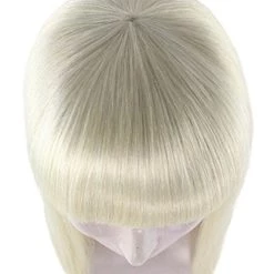 HPO Adult Women's Long Bob Wig, Blonde | Premium Breathable Capless Cap