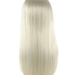 HPO Adult Women's Long Bob Wig, Blonde | Premium Breathable Capless Cap