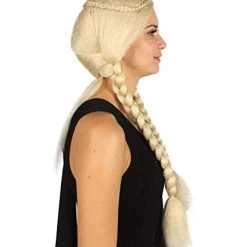 HPO Womens Renaissance Girl Wig | Party Ready Fancy Cosplay Halloween Wig | Premium Breathable Capless Cap 15 HPO Womens Renaissance Girl Wig | Party Ready Fancy Cosplay Halloween Wig | Premium Breathable Capless Cap