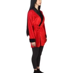 HPO Adult Women's Sexy Girlfriend Smoking Jacket Costume | Multiple Color Options Halloween Costume