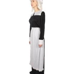 HPO Adult Women's Pilgrim Costume | Black Cosplay Costume