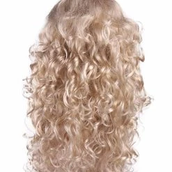 HPO Blonde Passion Adult Womens Wig | Curly Glamour Cosplay Halloween Wig | Premium Breathable Capless Cap
