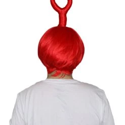 HPO Animation Creature Womens Wig | Red Sexy Cosplay Party Halloween Wig | Premium Breathable Capless Cap 9 HPO Animation Creature Womens Wig | Red Sexy Cosplay Party Halloween Wig | Premium Breathable Capless Cap