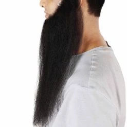 Men's Southern Long Beard Set | Synthetic Facial Hair | Multiple Color Options | HPO