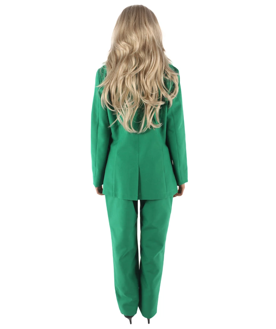 HPO Adult Women's EXCLUSIVE! Deluxe Singer Party Suit Costume | Evergreen Cosplay Costume 5 HPO Adult Women's EXCLUSIVE! Deluxe Singer Party Suit Costume | Evergreen Cosplay Costume