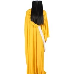 HPO Adult Women's Robe Handmaid With Bag And Bonnet Costume | Orange Cosplay Costume