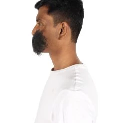 HPO Men's Dr Egg Head Mechanical Genius Curly Mustache Multiple Color Options