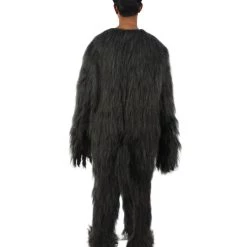 HPO White And Black Mouse Costume - Long Breathable Synthetic Fibers Men's