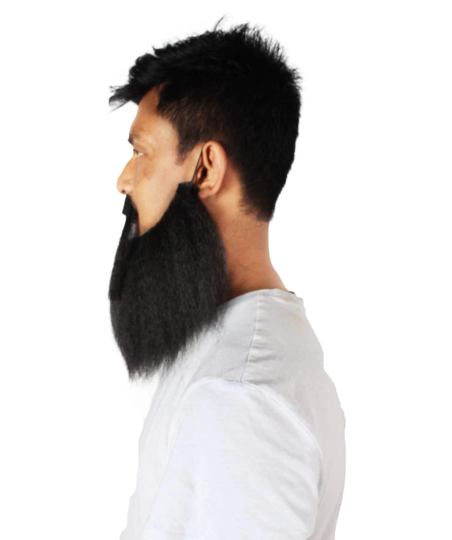 HPO Men's Synthetic Hair Long Beard Cosplay Facial Hair Multiple Color Options 19 HPO Men's Synthetic Hair Long Beard Cosplay Facial Hair Multiple Color Options