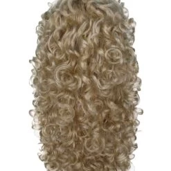 BC Adult Women's Blonde Color Curly Medium Length Trendy Wig 12 BC Adult Women's Blonde Color Curly Medium Length Trendy Wig