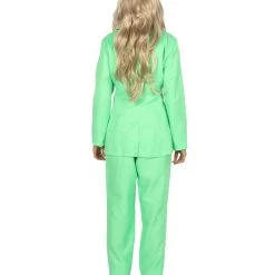 HPO Adult Women's EXCLUSIVE! Deluxe Singer Party Suit Costume | Lt. Green Cosplay Costume 12 HPO Adult Women's EXCLUSIVE! Deluxe Singer Party Suit Costume | Lt. Green Cosplay Costume