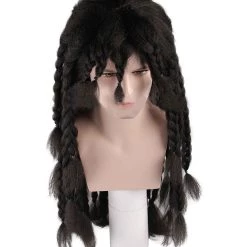 HPO Pirate Jack Wig | Black Cosplay Wig | Premium Breathable Capless Cap Kids