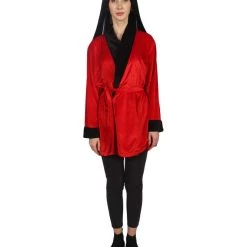 HPO Adult Women's Sexy Girlfriend Smoking Jacket Costume | Multiple Color Options Halloween Costume