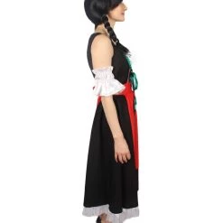 HPO Adult Women's Oktoberfest Fraulein Costume | Black & Red Halloween Costume 13 HPO Adult Women's Oktoberfest Fraulein Costume | Black & Red Halloween Costume