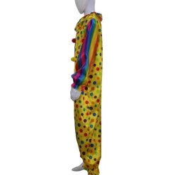HPO Adult Men's Spots The Clown Jumpsuit Funny Costume | Multi Halloween Costume