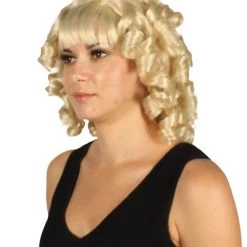 HPO Womens Colonial Lady Wig | Blonde Historical Wigs | Premium Breathable Capless Cap Women's