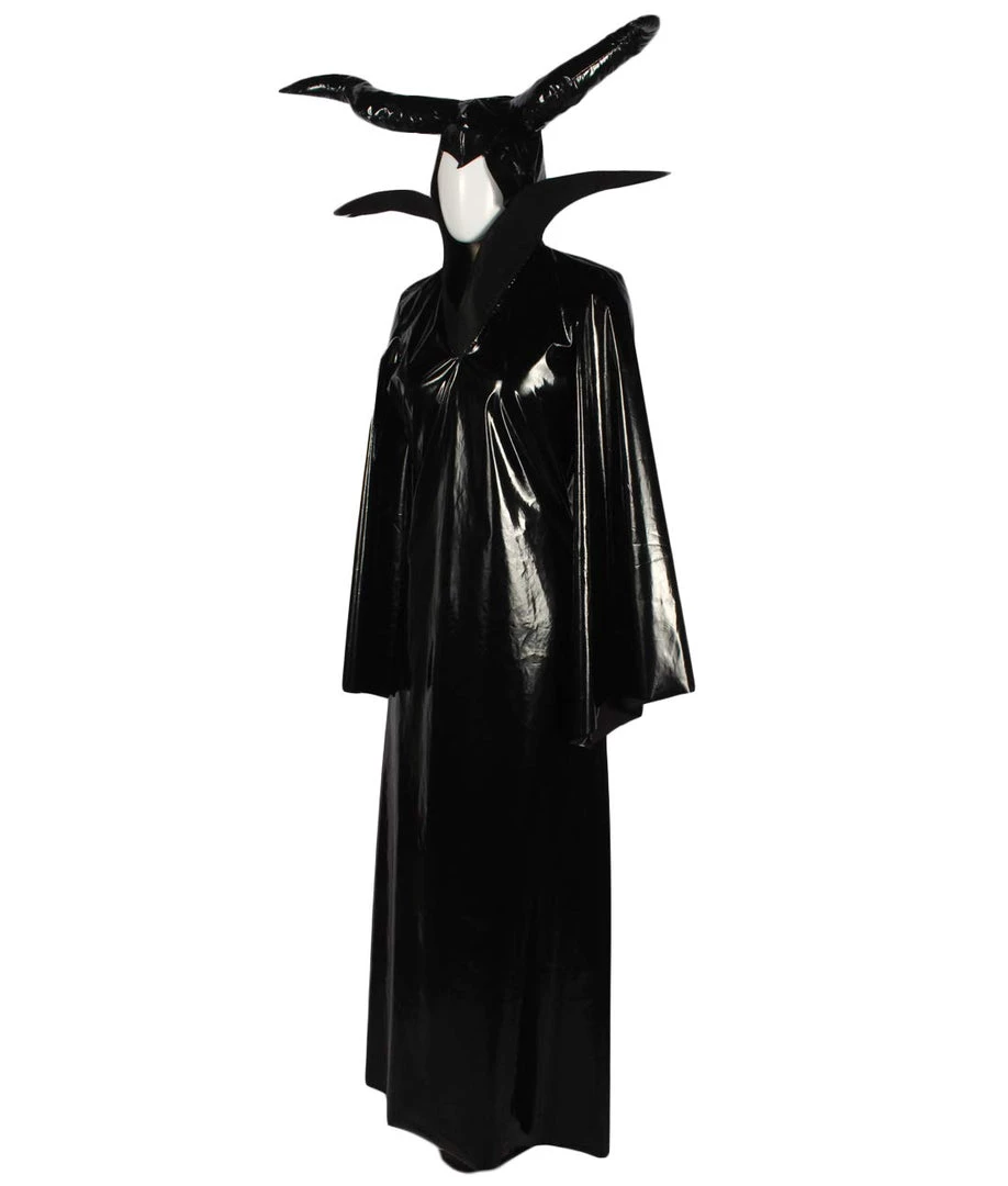 HPO Adult Women Maleficent Costume | Black Cosplay Halloween Costume Men's 2 HPO Adult Women Maleficent Costume | Black Cosplay Halloween Costume Men's