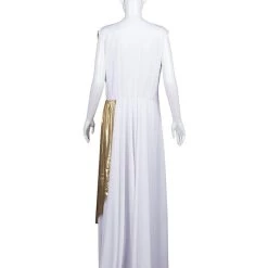 HPO Adult Women's Greek Goddess Angel Costume | White & Gold Cosplay Costume 9 HPO Adult Women's Greek Goddess Angel Costume | White & Gold Cosplay Costume