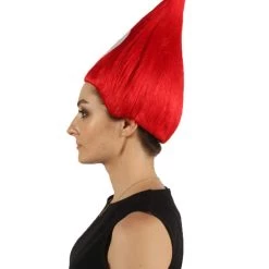 FLAGWIGS Women's Tunisia Flag Sport Troll Wig | Premium Breathable Capless Cap 13 FLAGWIGS Women's Tunisia Flag Sport Troll Wig | Premium Breathable Capless Cap