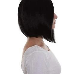 BC Natural Silk Bob | Women's Black Color Straight Shoulder Length Trendy Natural Silk Bob Wig 14 BC Natural Silk Bob | Women's Black Color Straight Shoulder Length Trendy Natural Silk Bob Wig