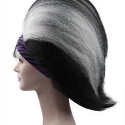 HPO Vampire Womens Wig | Jumbo Super Size Vampire Character Cosplay Halloween Wig | Premium Breathable Capless Cap Men's 12 HPO Vampire Womens Wig | Jumbo Super Size Vampire Character Cosplay Halloween Wig | Premium Breathable Capless Cap Men's