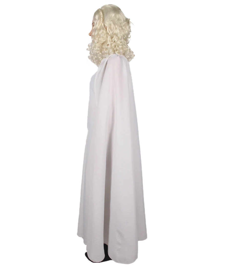 HPO Adult Women's Queen Costume | White Cosplay Costume 4 HPO Adult Women's Queen Costume | White Cosplay Costume