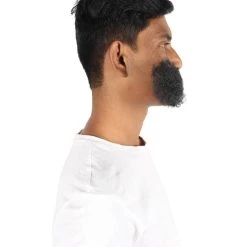 HPO Men's Dr Egg Head Mechanical Genius Curly Mustache Multiple Color Options