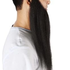 Men's Southern Long Beard Set | Synthetic Facial Hair | Multiple Color Options | HPO