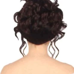 BC Swept Up Step SIster | Women's Brown Color Curly Shoulder Length Trendy Swept Up Step SIster Wig