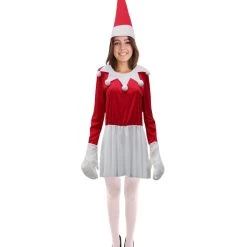 HPO Adult Women's Elf Costume | Multi Xmas Costume