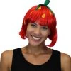 HPO Strawberry Womens Wig | Short Red Wig | Premium Breathable Capless Cap