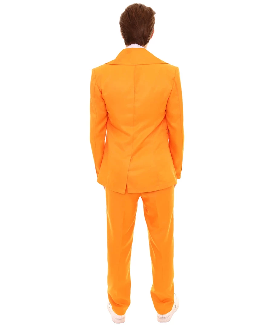 HPO 70's Rock Star | Powder Blue Suit With Dickie And Tie | Premium Halloween Costume | Multiple Color Options Men's 58 HPO 70's Rock Star | Powder Blue Suit With Dickie And Tie | Premium Halloween Costume | Multiple Color Options Men's