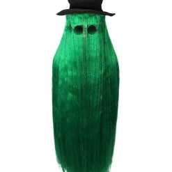 HPO SALE It's Cousin Hairy! | 66 Inch Long Costume Wig | Includes Hat And Glasses | Premium Halloween Wig