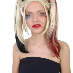 HPO Villain Womens Wig | Cosplay Blond Wig | Premium Breathable Capless Cap Men's