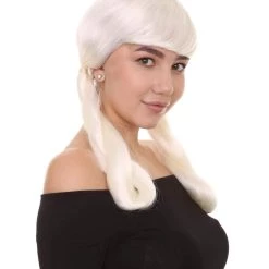 HPO Womens Candy Girl Wig | Sky Blue Cartoon Film Series Wig | Premium Breathable Capless Cap Women's 53 HPO Womens Candy Girl Wig | Sky Blue Cartoon Film Series Wig | Premium Breathable Capless Cap Women's