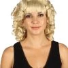 HPO Womens Colonial Lady Wig | Blonde Historical Wigs | Premium Breathable Capless Cap Women's