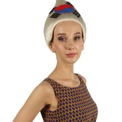 FLAGWIGS South Korea Flag Sport Troll Wig | Premium Breathable Capless Cap Women's
