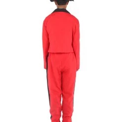 HPO Adult Men's Day Of The Dead Senor Horror Costume | Red Halloween Costume