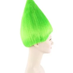 Troll Style Unisex Wig Elf Neon Green Kids Wig | HPO Women's