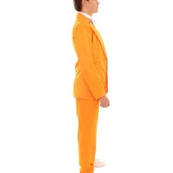 HPO 70's Rock Star | Powder Blue Suit With Dickie And Tie | Premium Halloween Costume | Multiple Color Options Men's 119 HPO 70's Rock Star | Powder Blue Suit With Dickie And Tie | Premium Halloween Costume | Multiple Color Options Men's